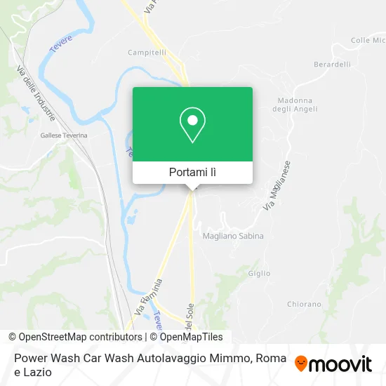 Mappa Power Wash Car Wash Autolavaggio Mimmo