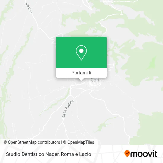 Mappa Studio Dentistico Nader