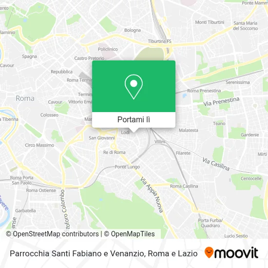 Mappa Parrocchia Santi Fabiano e Venanzio