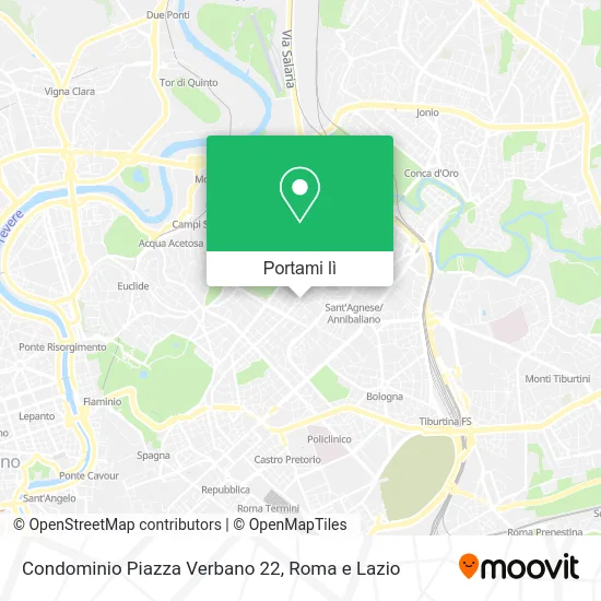 Mappa Condominio Piazza Verbano 22