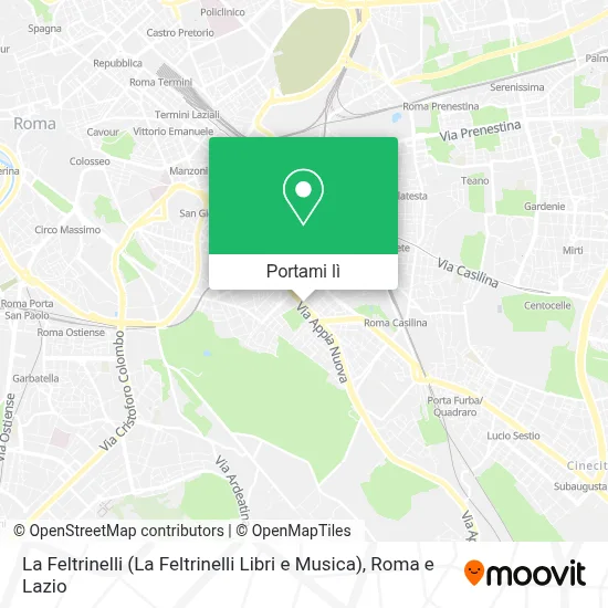 Mappa La Feltrinelli (La Feltrinelli Libri e Musica)
