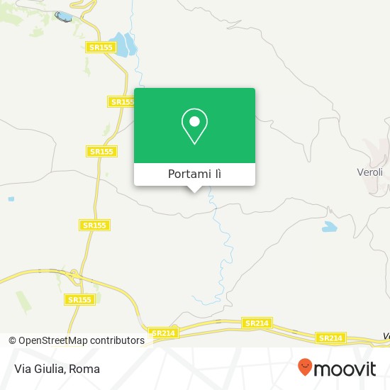 Mappa Via Giulia