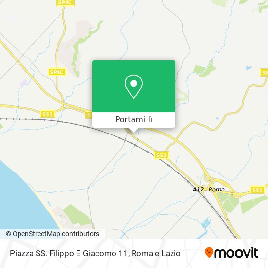 Mappa Piazza SS. Filippo E Giacomo 11