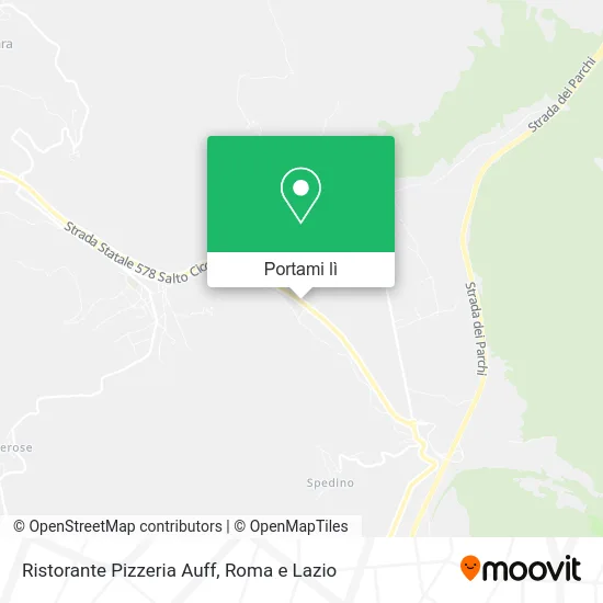 Mappa Ristorante Pizzeria Auff
