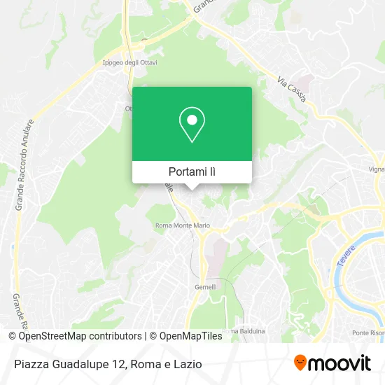 Mappa Piazza Guadalupe 12