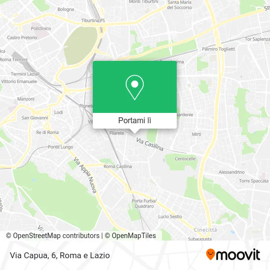 Mappa Via Capua, 6