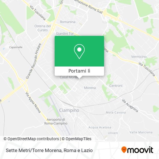 Mappa Sette Metri/Torre Morena