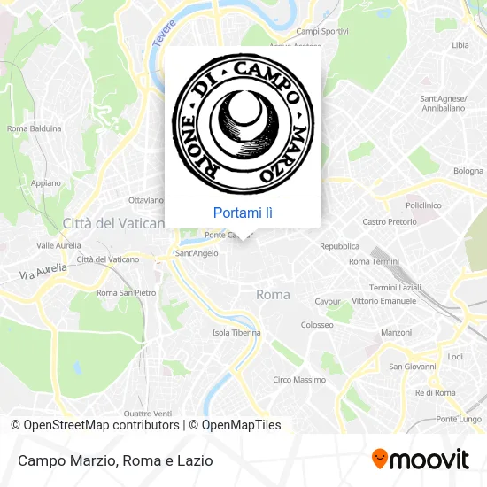 Mappa Campo Marzio
