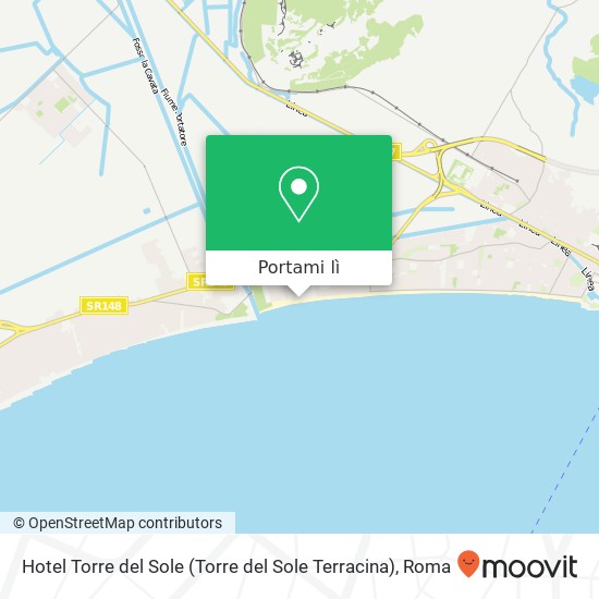 Mappa Hotel Torre del Sole