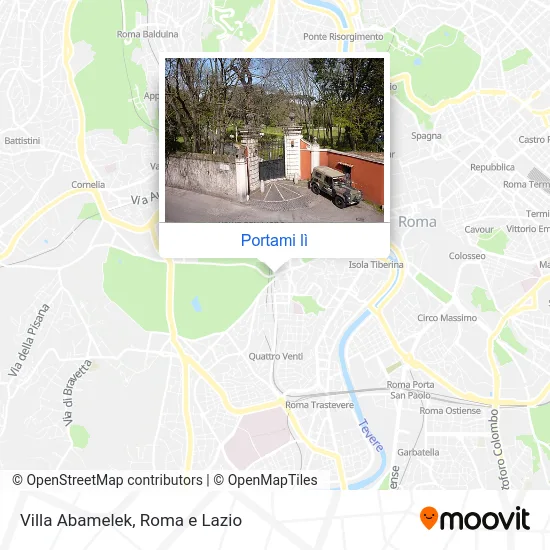 Mappa Villa Abamelek