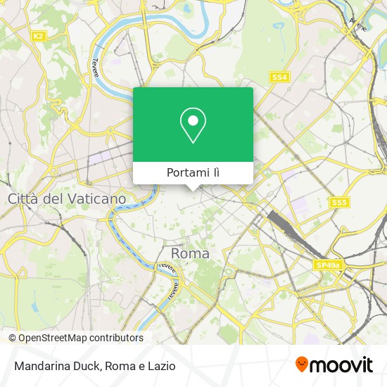 Mappa Mandarina Duck