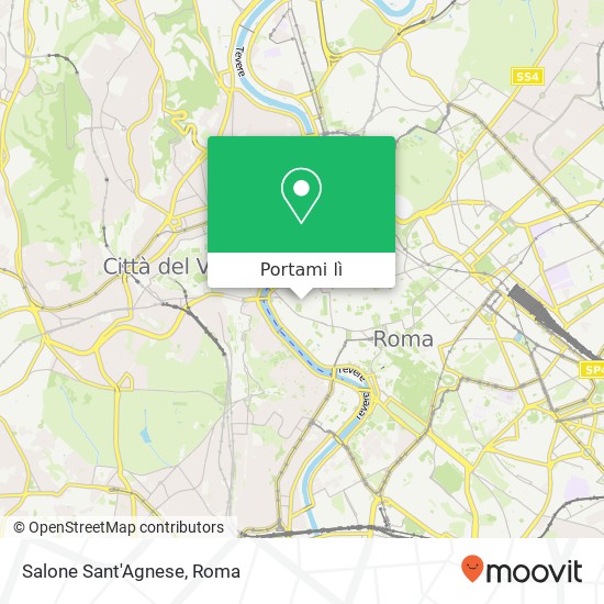Mappa Salone Sant'Agnese