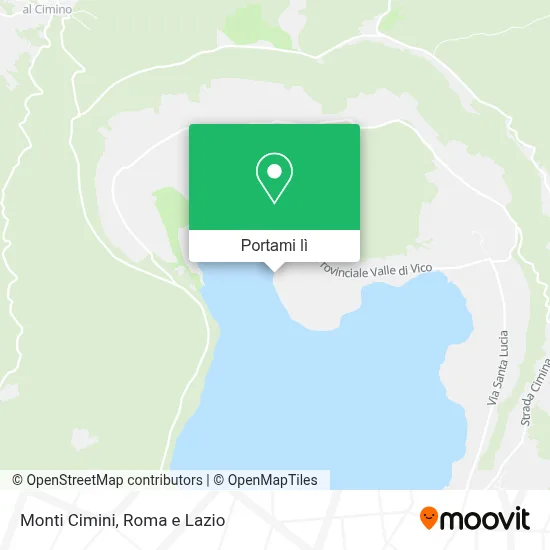 Mappa Monti Cimini