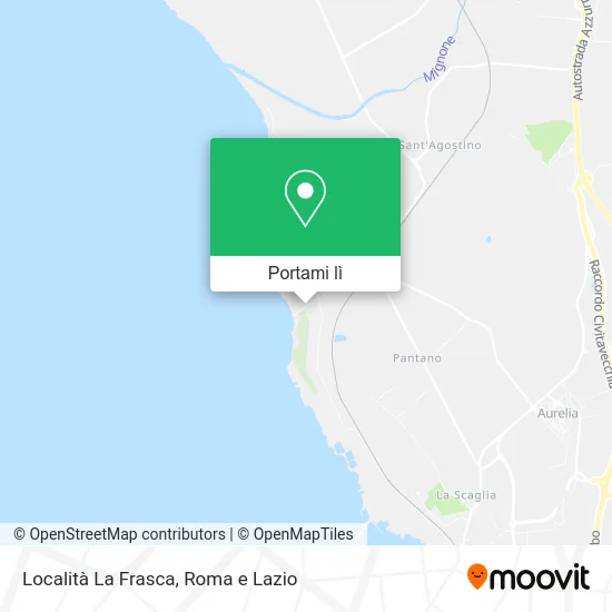 Mappa Località La Frasca