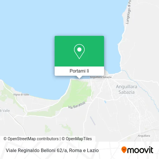 Mappa Viale Reginaldo Belloni 62/a