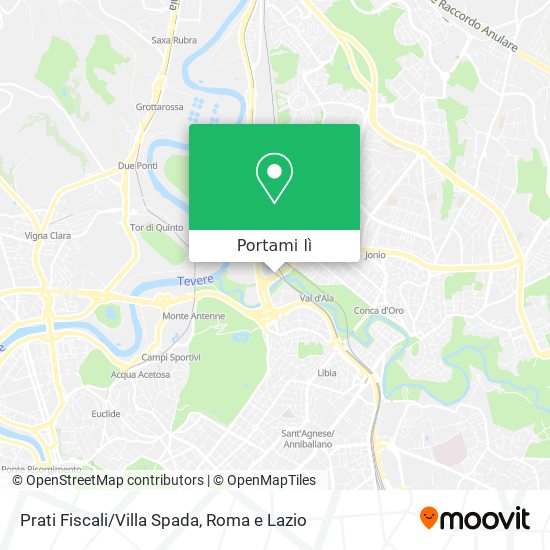 Mappa Prati Fiscali/Villa Spada