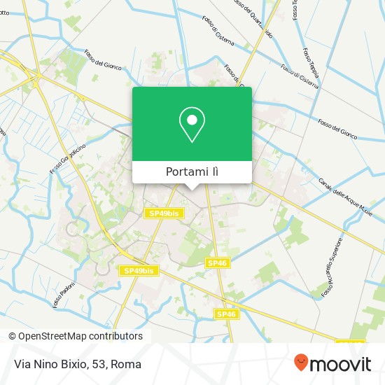 Mappa Via Nino Bixio, 53