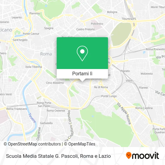 Mappa Scuola Media Statale G. Pascoli