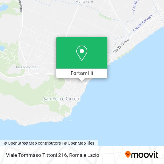 Mappa Viale Tommaso Tittoni 216