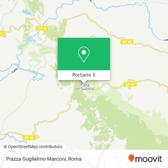 Mappa Piazza Guglielmo Marconi