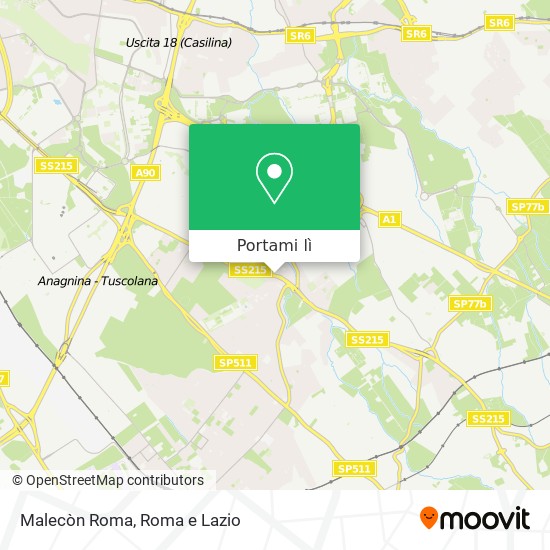 Mappa Malecòn Roma