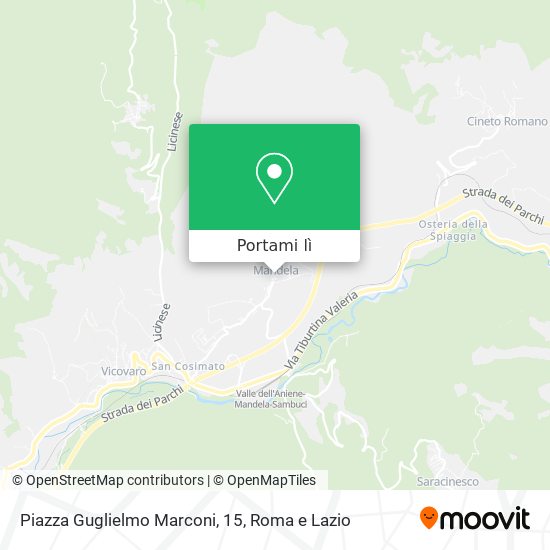 Mappa Piazza Guglielmo Marconi, 15