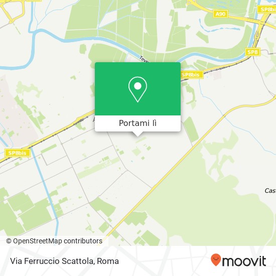 Mappa Via Ferruccio Scattola
