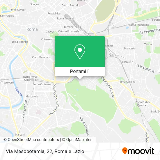 Mappa Via Mesopotamia, 22