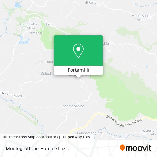 Mappa Montegrottone