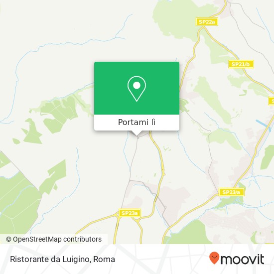 Mappa Ristorante da Luigino