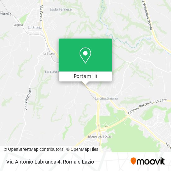 Mappa Via Antonio Labranca 4