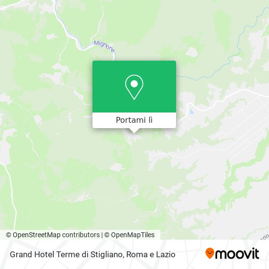 Mappa Grand Hotel Terme di Stigliano