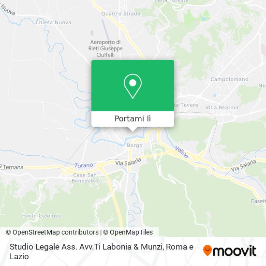 Mappa Studio Legale Ass. Avv.Ti Labonia & Munzi