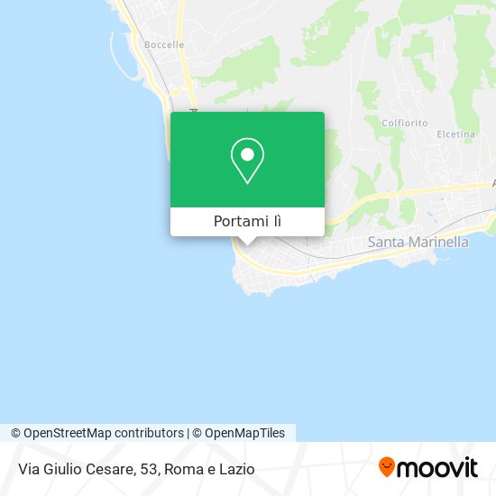 Mappa Via Giulio Cesare, 53