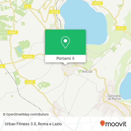 Mappa Urban Fitness 3.0