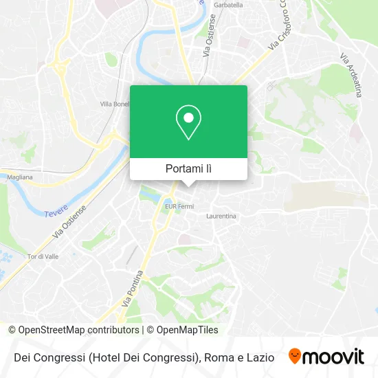 Mappa Dei Congressi (Hotel Dei Congressi)