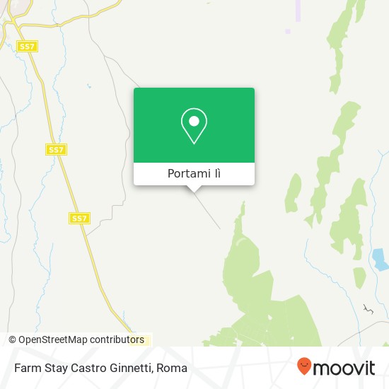 Mappa Farm Stay Castro Ginnetti