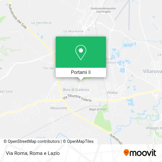 Mappa Via Roma
