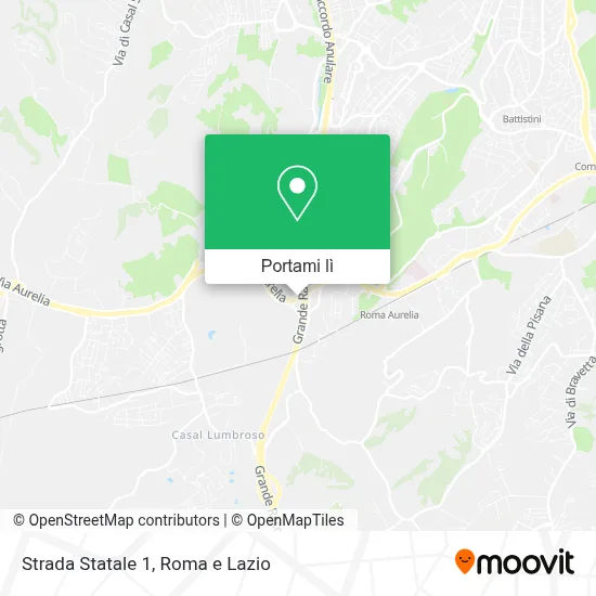 Mappa Strada Statale 1