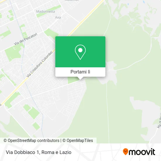 Mappa Via Dobbiaco 1