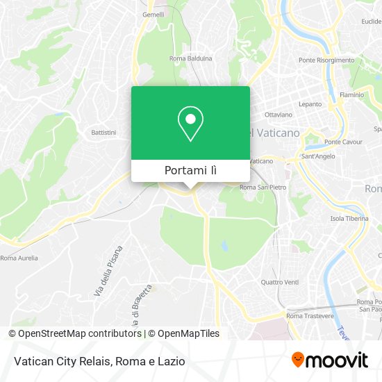 Mappa Vatican City Relais