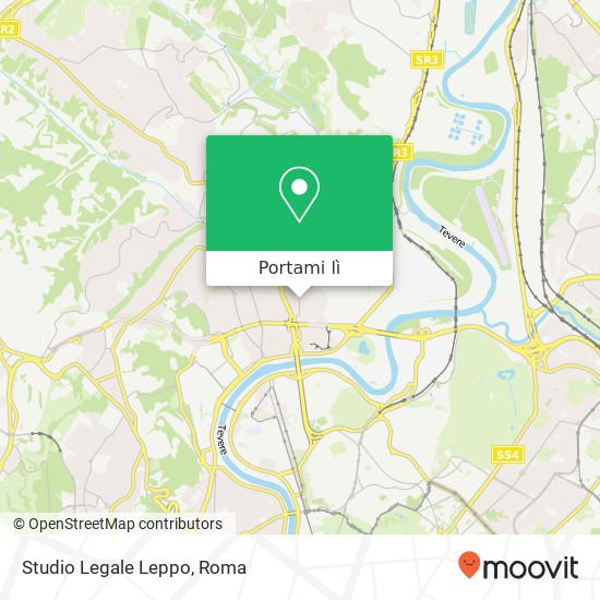 Mappa Studio Legale Leppo