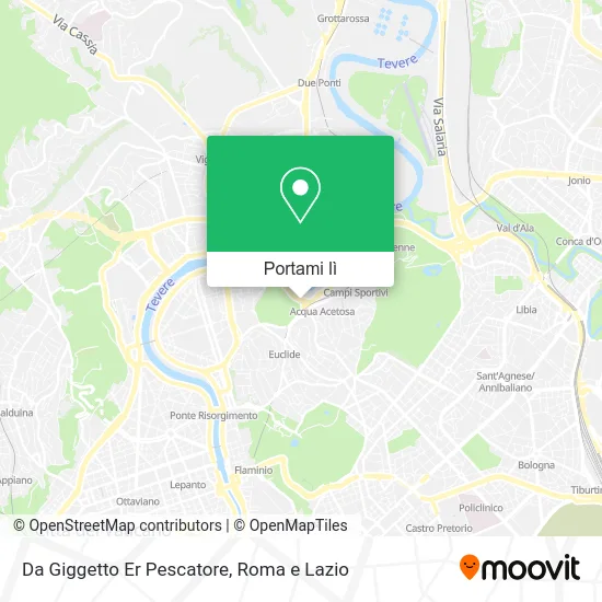 Mappa Da Giggetto Er Pescatore