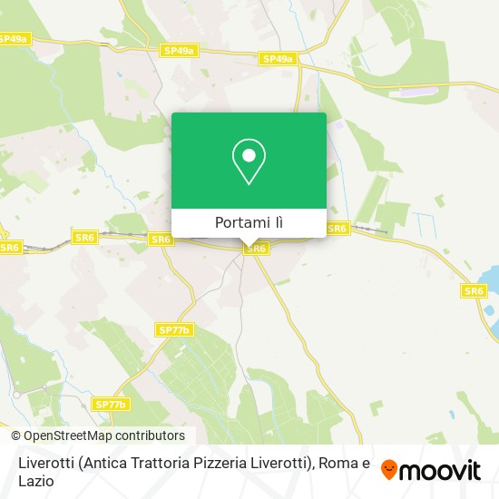 Mappa Liverotti (Antica Trattoria Pizzeria Liverotti)