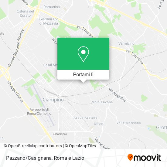 Mappa Pazzano/Casignana
