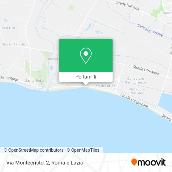 Mappa Via Montecristo, 2