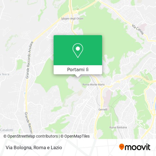 Mappa Via Bologna