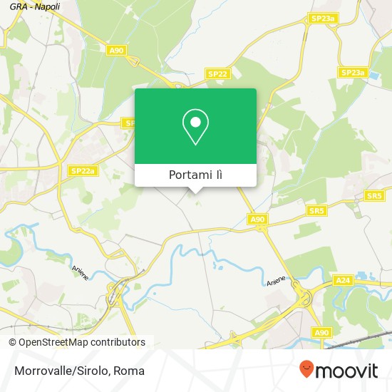 Mappa Morrovalle/Sirolo