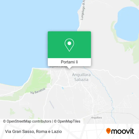 Mappa Via Gran Sasso