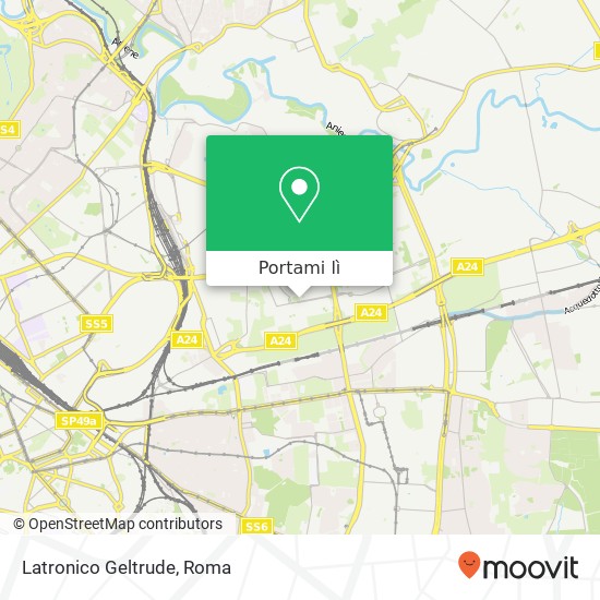 Mappa Latronico Geltrude